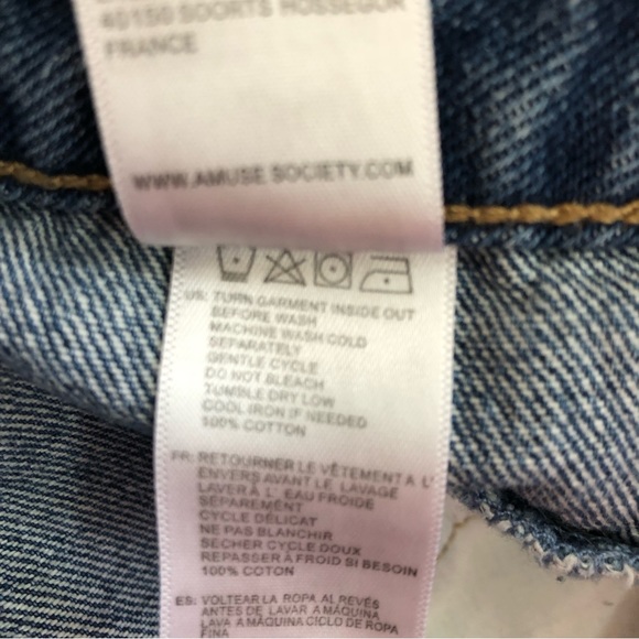 Med Waist Denim Jeans - 29 - Amuse Society - Women's Jeans - Relaxed - Picture 5 of 13